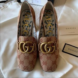 Gucci Marmont Canvas Gg Block